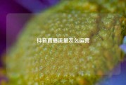 抖音直播流量怎么运营