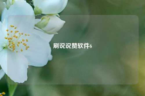 刷说说赞软件6